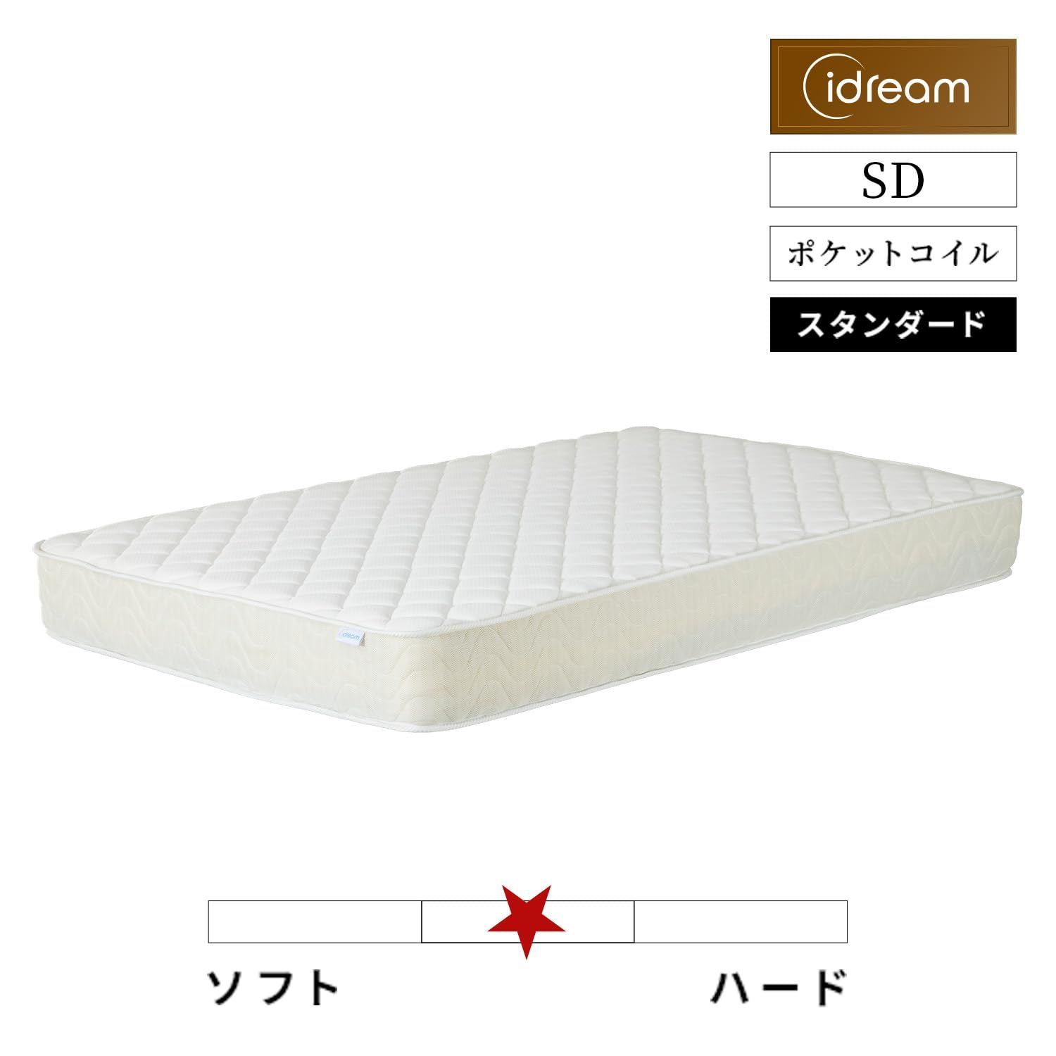 ニット生地 ベッドマットレス