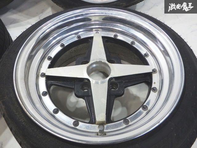 深リム ●WORK ワーク Equip エクイップ 14インチ 7J ＋13 4穴 PCD100 ホイール 4本セット タイヤ付き キャリイ ワゴンR ムーヴ タント FFCRYSTALESIA_COM