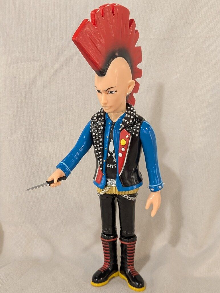 デペイズマン 日本パンク ハードコアソフビシリーズ ゾウオ チェリー 1984 鋲ジャンver