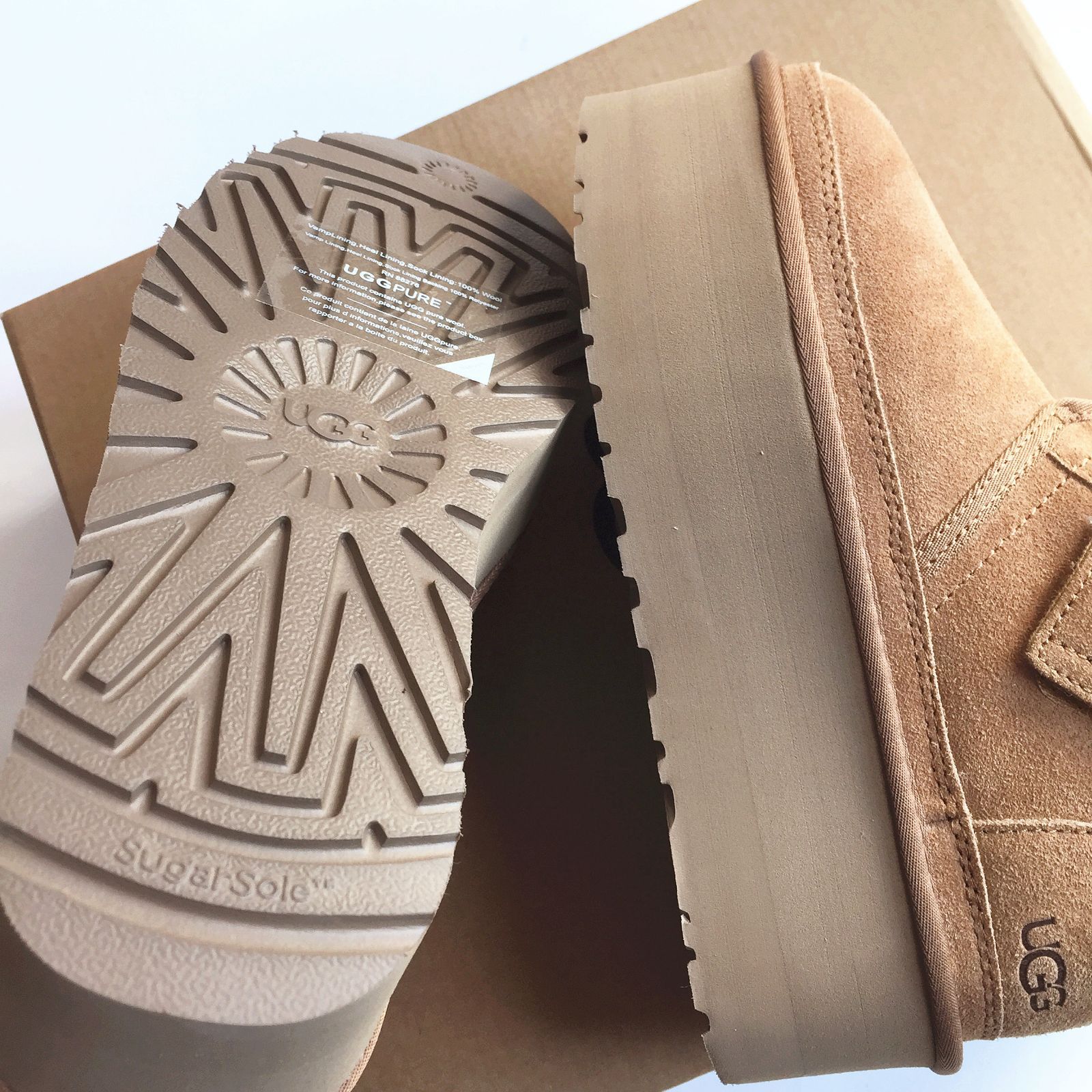 新品未使用 】 UGG アグ ブーツ ムートンブーツ ニューメル