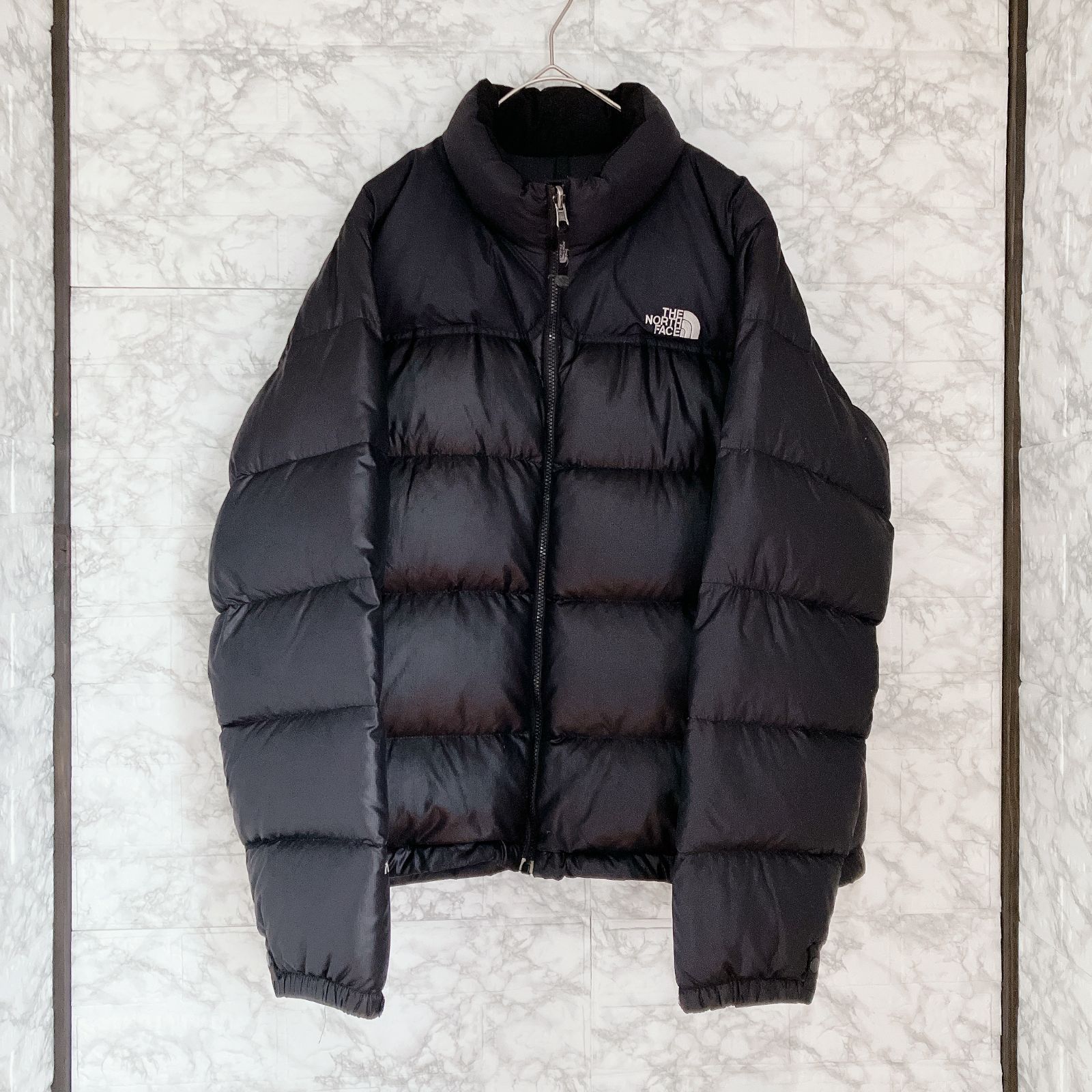 THE NORTH FACE 黒 ヌプシ 700ダウンジャケット M THE NORTH FACE ザノースフェイス TNF ダウン ジャケット ヌプシ