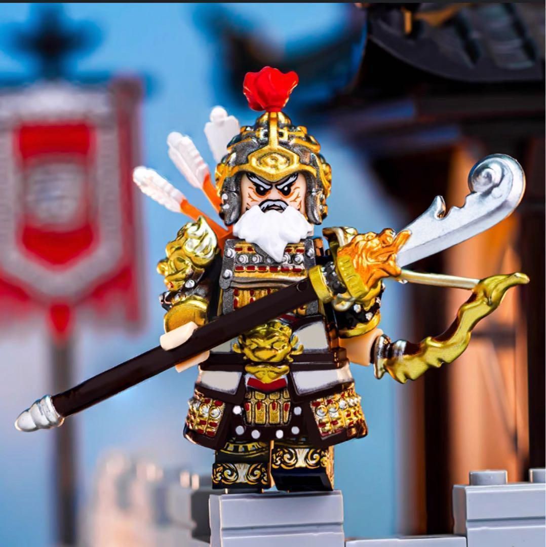 レア11体 三国志 LEGO レゴ互換ミニフィグ フィギュアブロック劉備曹操 