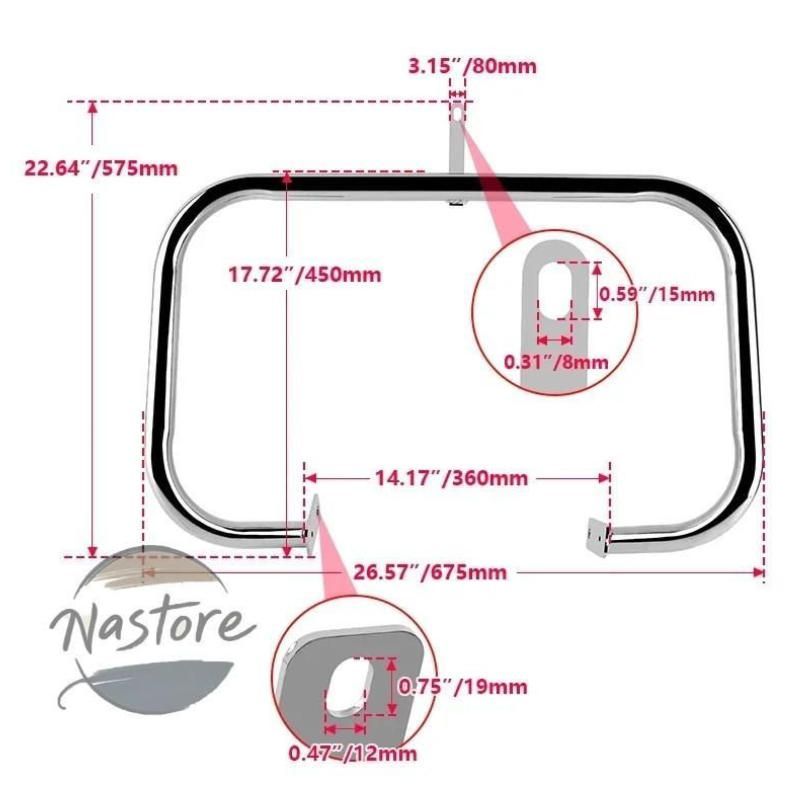 クローム バンパーフレーム