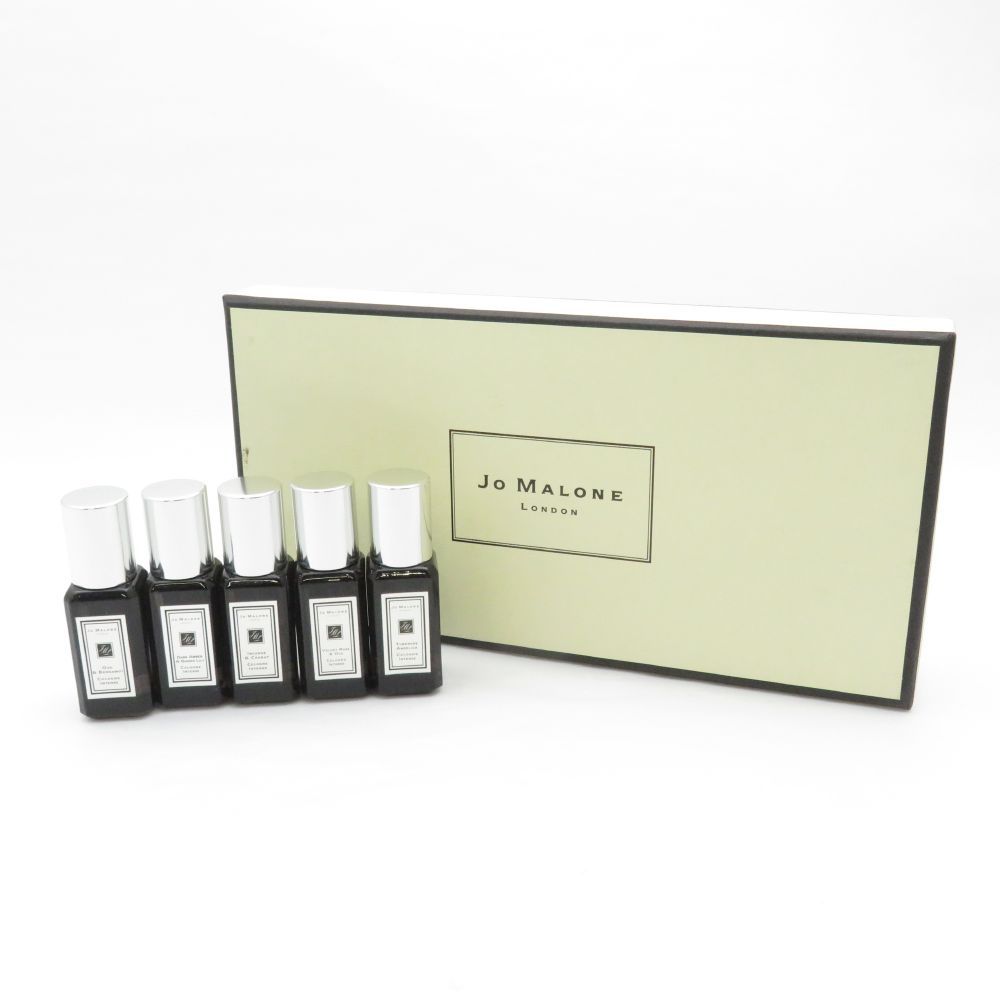 美品 JoMALONE ジョーマローン コロンインテンスコレクション 香水 9ml×5 セット 残量多 BO8113AN