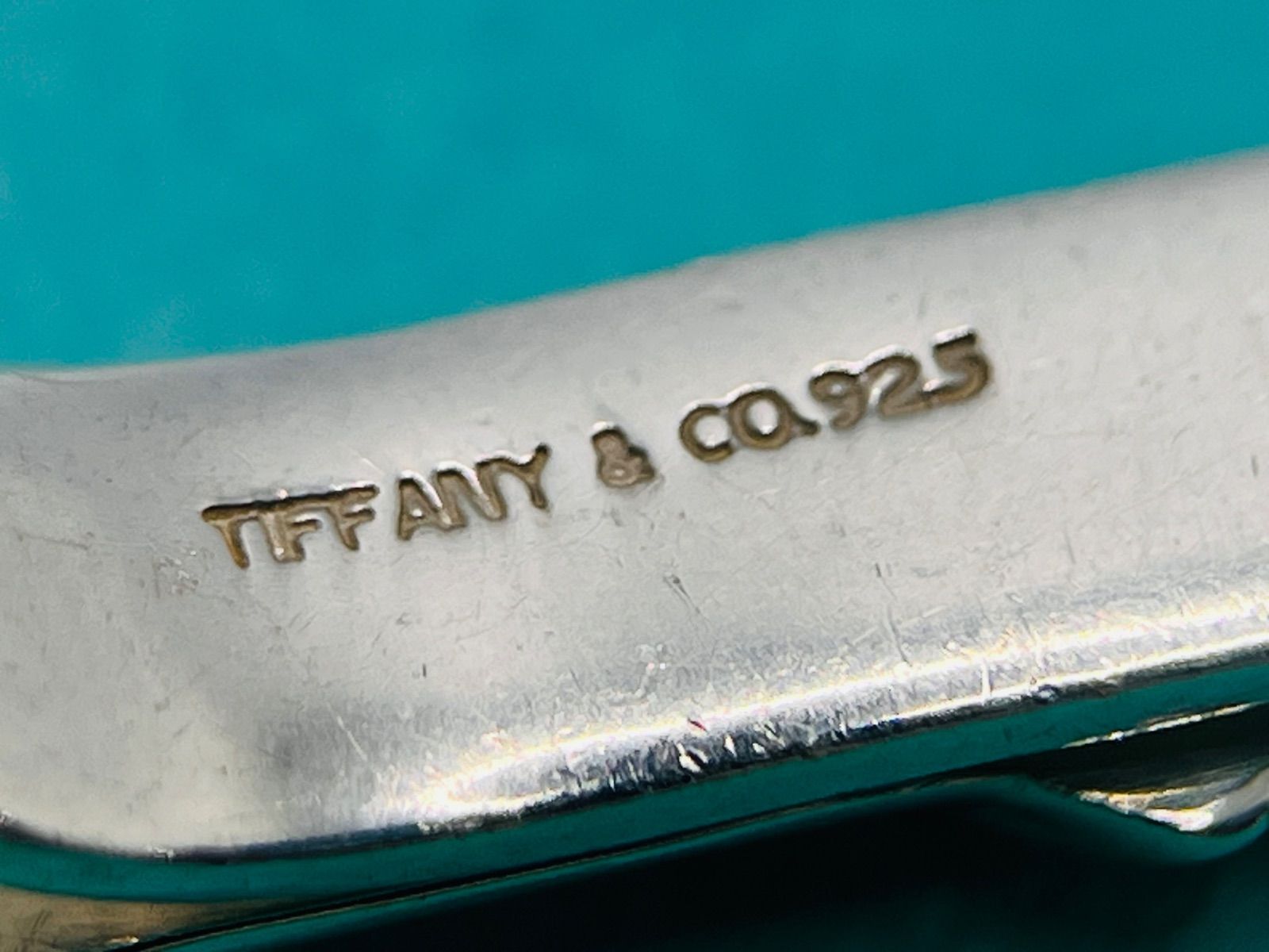 a042 送料無料 Tiffany&Co. 希少 ティファニー クラシック