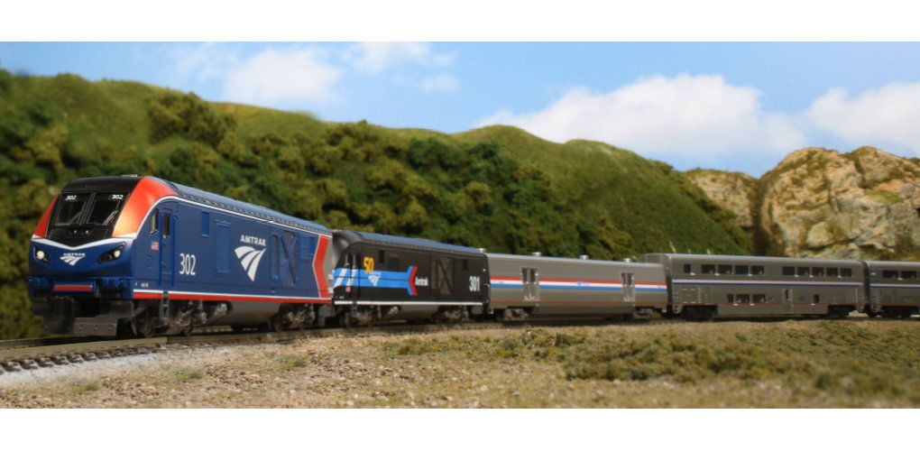 新品未使用 KATO アムトラック スーパーライナー 6両 10-1789 新品』『お取り寄せ』{RWM} 10-1789 アムトラック スーパー