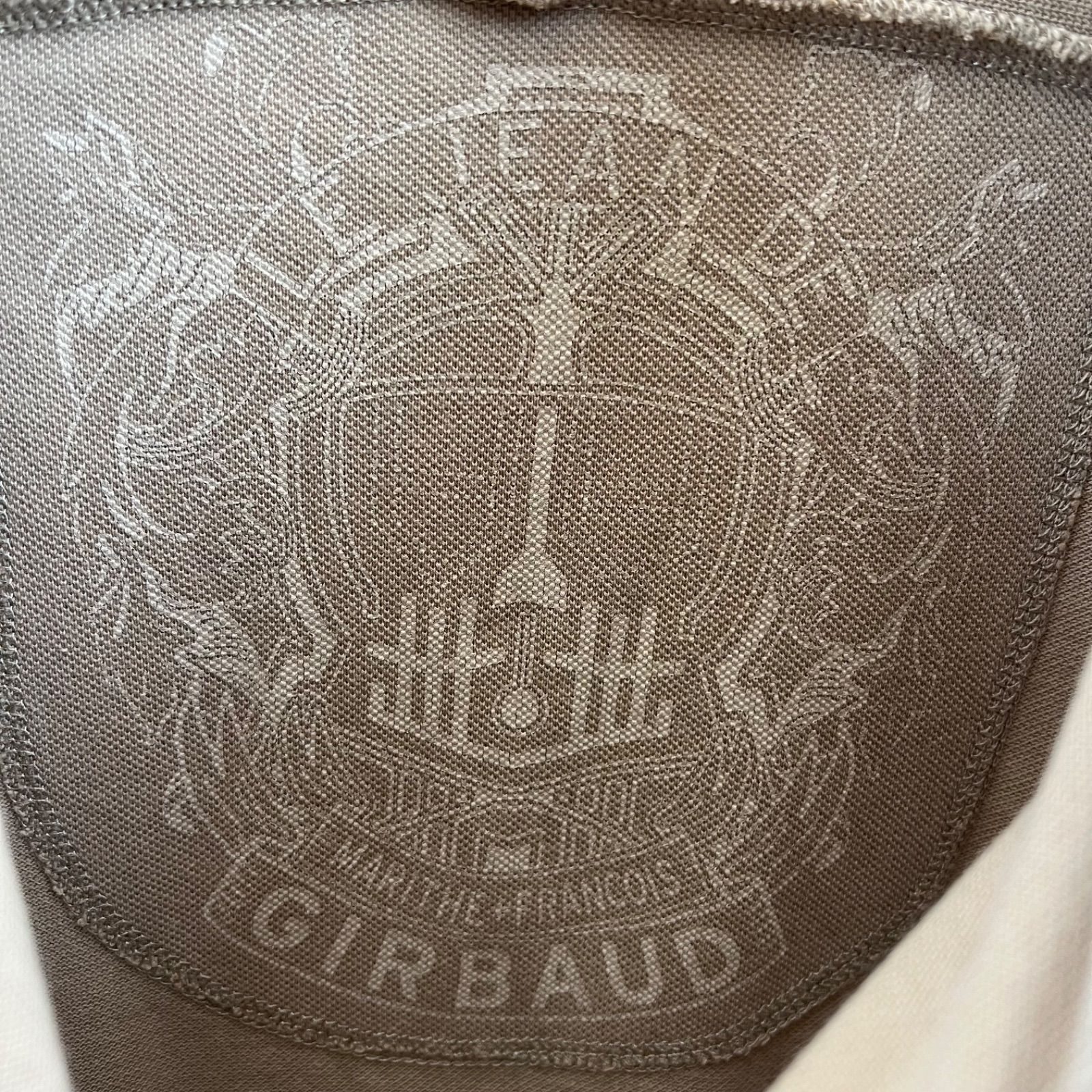MARITHE + FRANCOIS GIRBAUD 00s y2k grunge seam polo shirts S