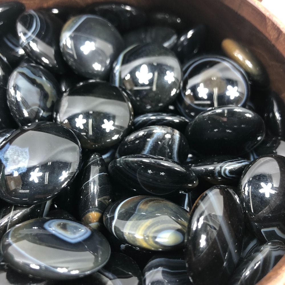 ΣΣ 囲碁 碁石 メノウ 瑪瑙碁石 碁笥 セット