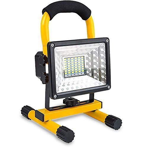 LED投光器 充電式 100W LED作業灯 ポータブル投光器 非常灯 看板灯…