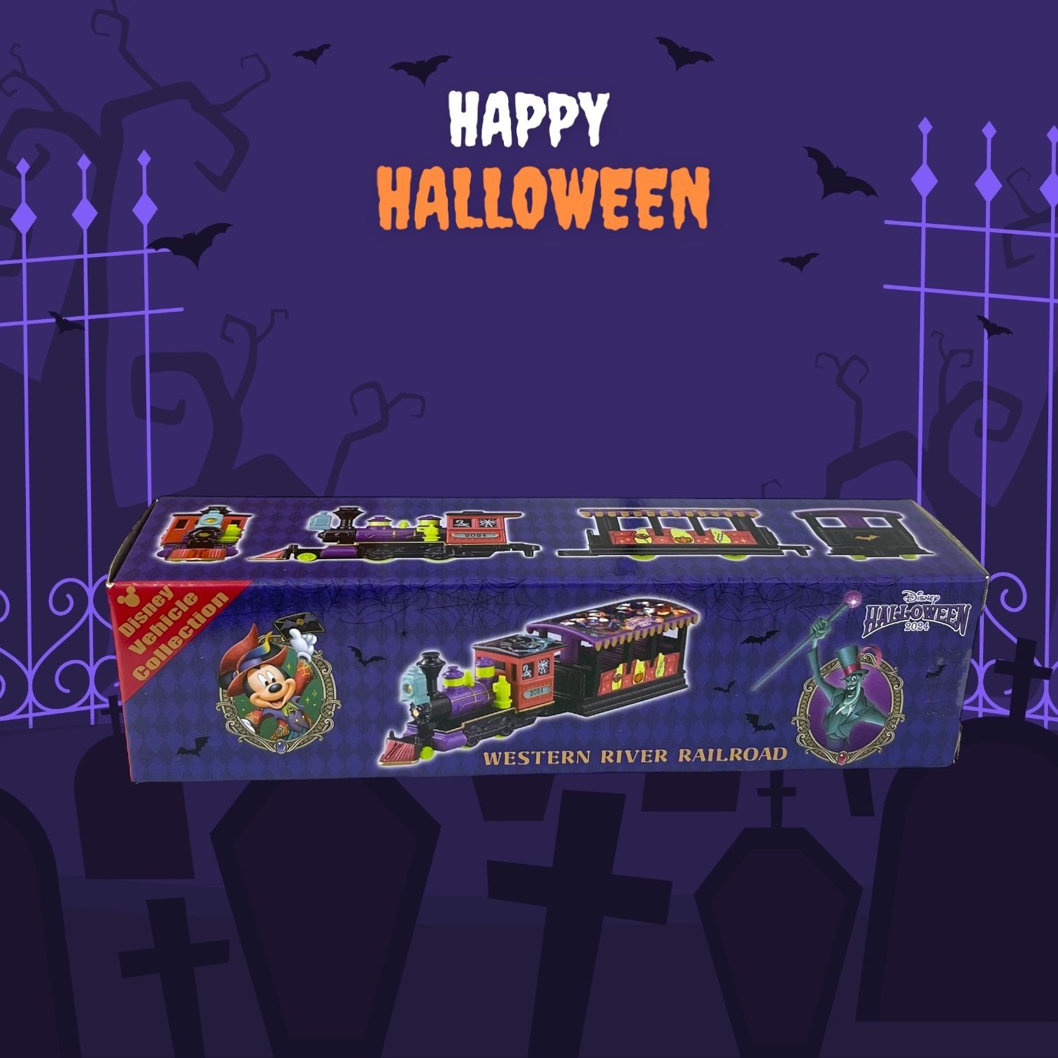 ディズニー ハロウィン 2024 トミカ【ウエスタンリバー鉄道