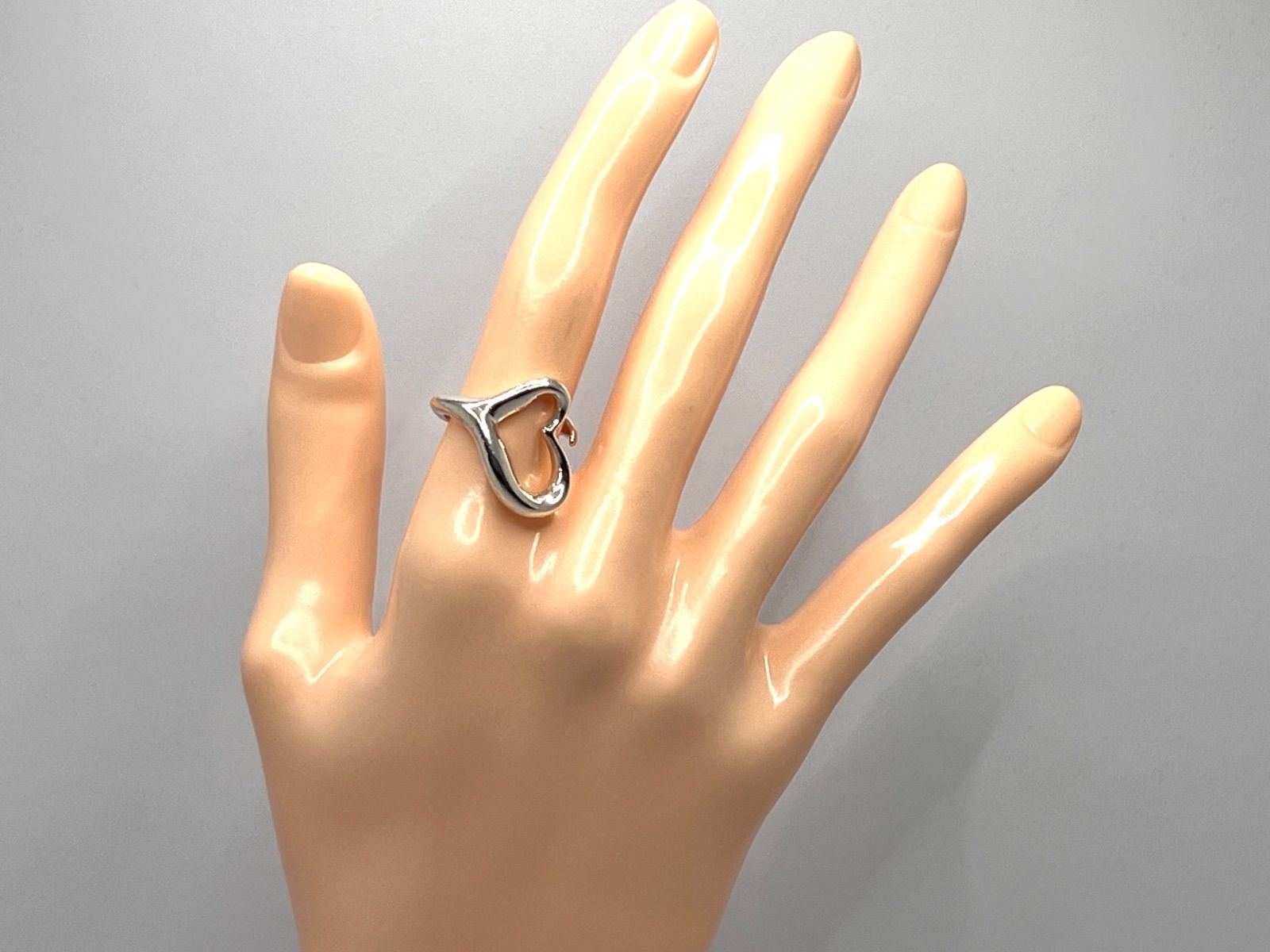 [鑑定済] Tiffany&Co ティファニー オープンハート リング シルバー 楽天市場】ティファニー オープンハート リング・指輪 シルバー