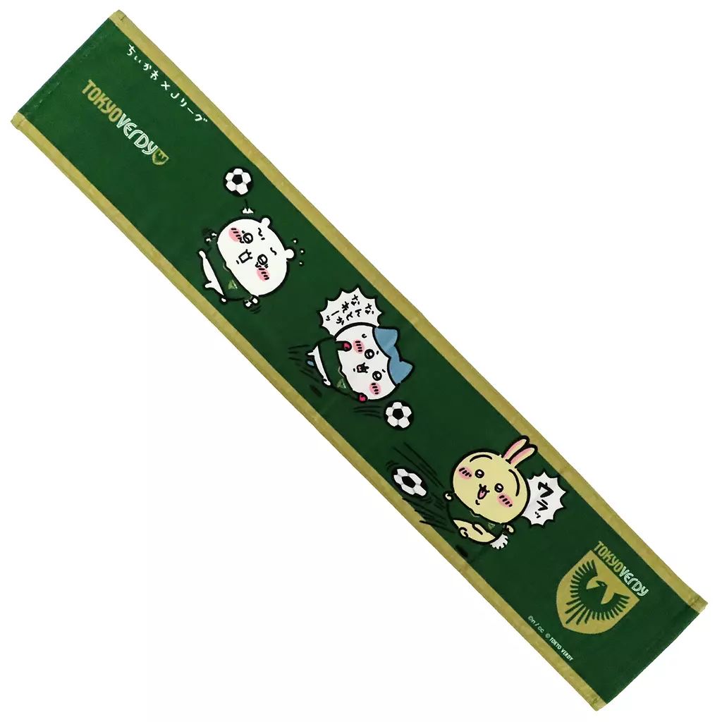 中古】タオル・手ぬぐい ちいかわ＆ハチワレ＆うさぎ(東京ヴェルディ