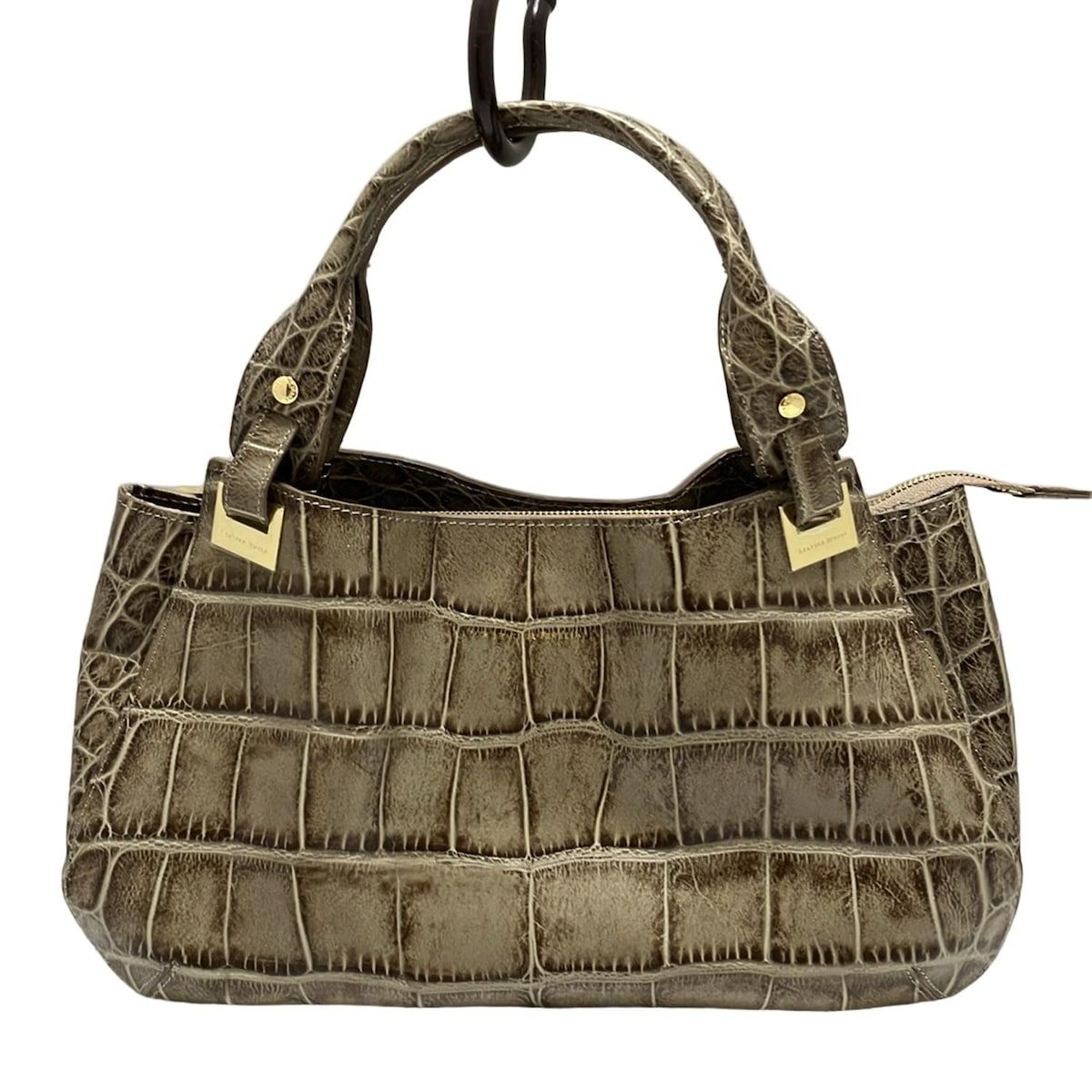 LEATHER JEWELS(レザージュエルズ) ハンドバッグ - 17M53 ライト  