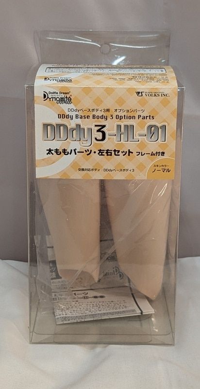 DDdy ベースボディ3用 オプションパーツ DDdy3-HL-01 太ももパーツ・左右セット ノーマルカラー Yahoo!オークション -「ベースボディ3」(本体) (ドルフィードリーム)の