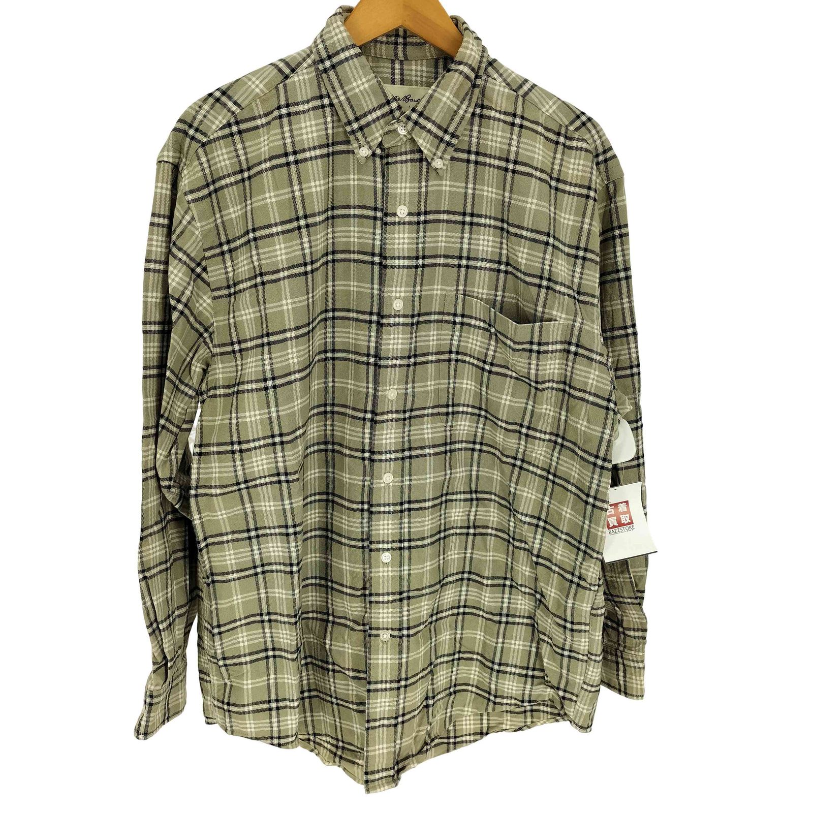 90's 00's エディーバウアー ロングスリーブ コットン Tシャツ
