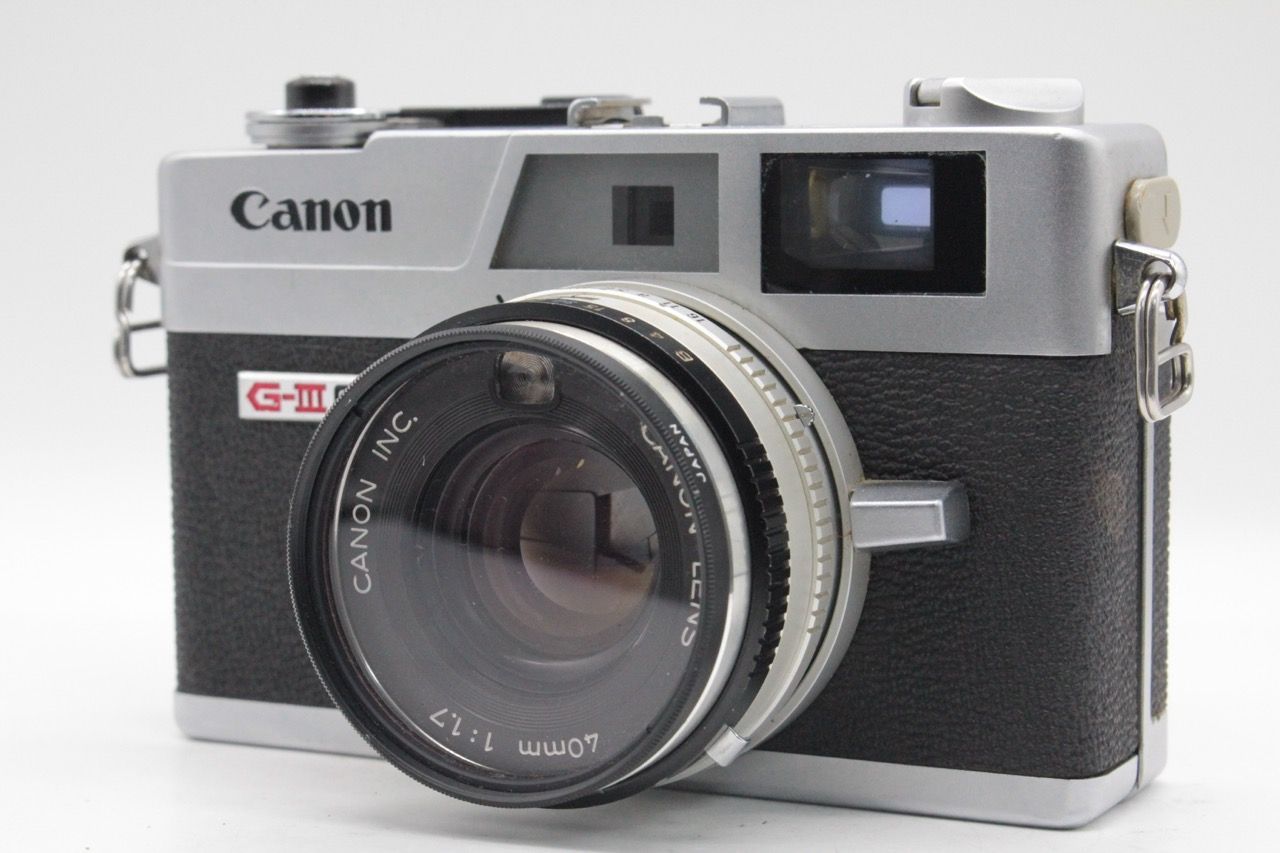 カメラ ☆現状品☆キャノン CANON Canonet QL17 G-III #3326 RO2841