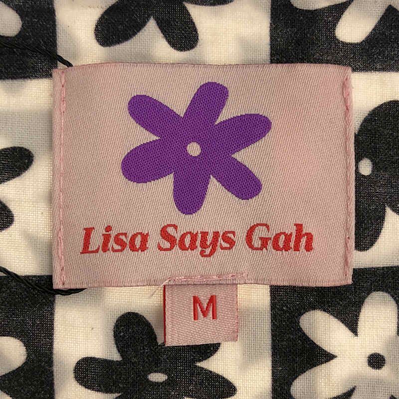 lisa says gah / リサセイズガー | チェッカーフラワー プルオーバーブラウス | M | レディース - メルカリ