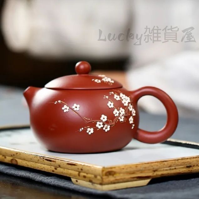 N276、宜興 朱泥急須 高級工芸師 紫砂壷 茶道具 茶器 N276、宜興 朱泥急須 高級工芸師 紫砂壷 茶道具 茶器