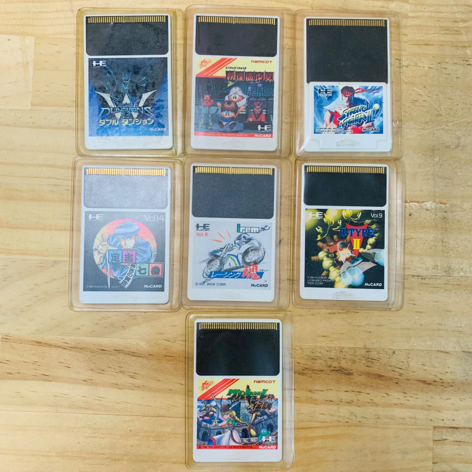 PCエンジンソフト3本セット PCエンジンソフトセット