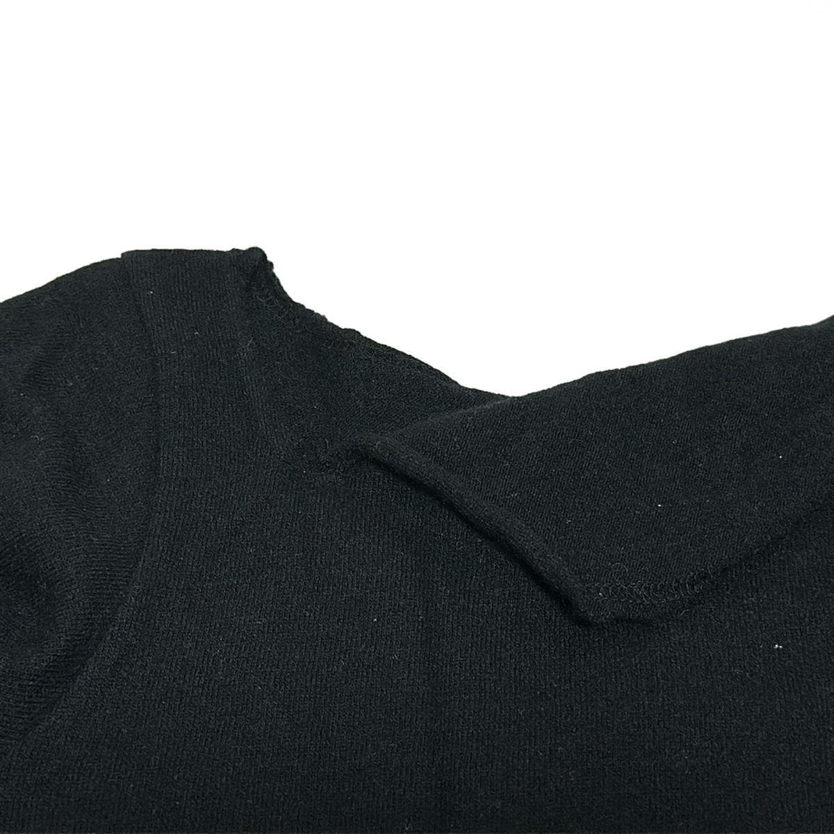  COMMEdesGARCONS コムデギャルソン 長袖セーター レディース - 黒 長袖 ニット セーター