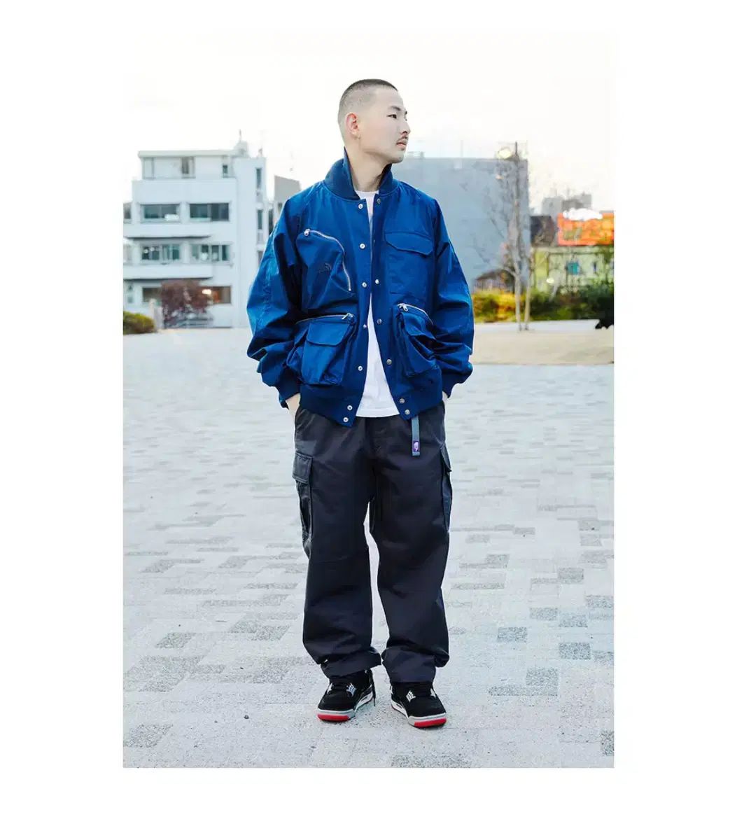 36 THE NORTH FACE パープルラベル ツイル カーゴパンツ