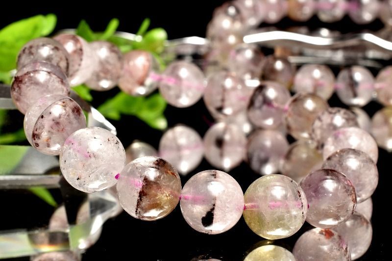 半々タイプ オーラライト23　14mm　ブレスレット 1個売り パワーストーン 天然石 _BG5828-14