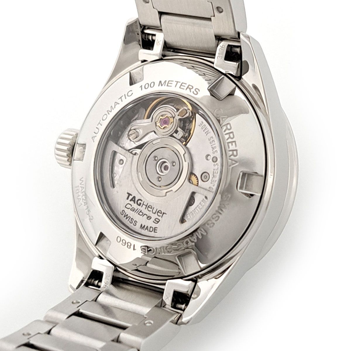 タグホイヤー カレラ ダイヤベゼル WAR2415.BA0776 自動巻き  