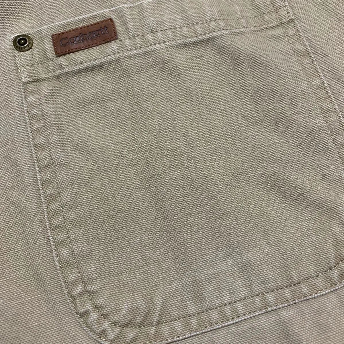 Carhartt ベージュ デニムジャケット Carhartt デニムジャケット ベージュ【メンズXL】 - メルカリ