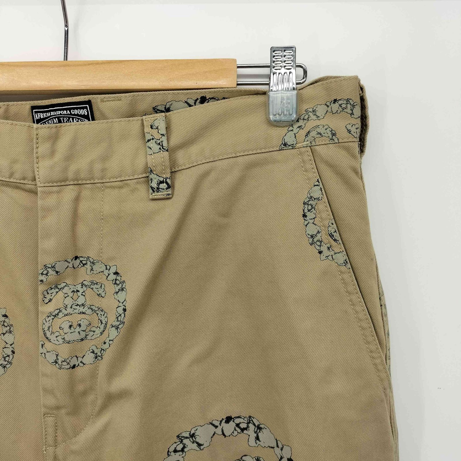 stussy denim tears SS WREATH CHINO 32 パンツ Stussy x Denim Tears