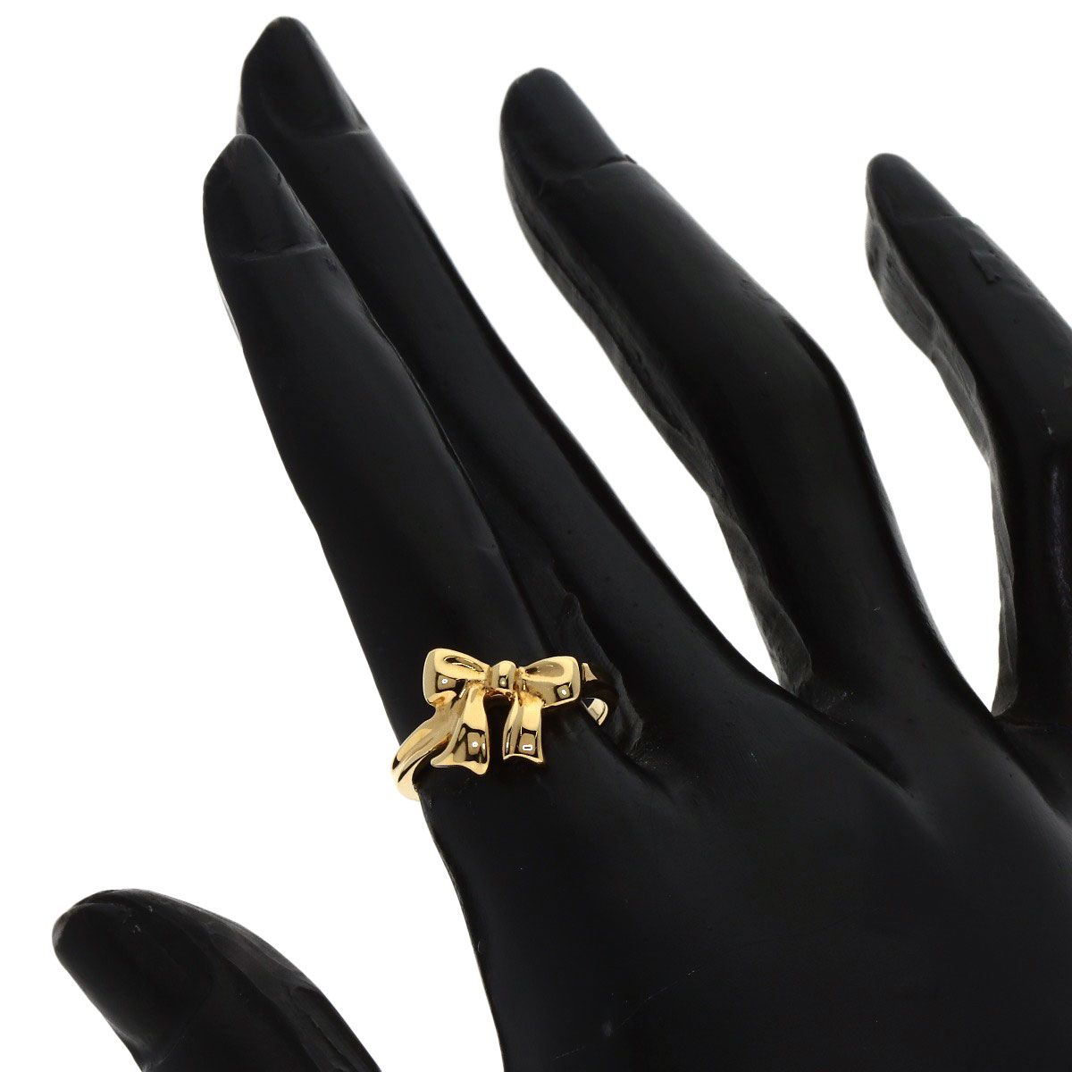 TIFFANY-Co. ティファニー リボン リング 指輪 K18YG レディース WWW_MORNINGWALKER_COM
