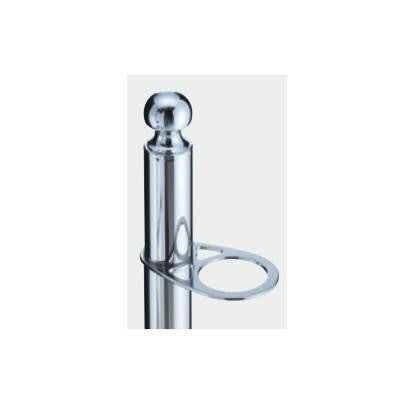 シロクマ フラワーポール クローム 鏡面 FPP-0185