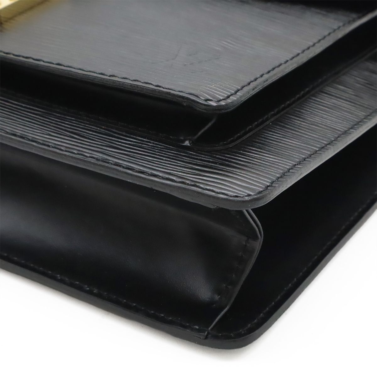 正規品 ルイヴィトン サントロペ エピ ノワール ハンドバッグ 黒 M52462 中古】 ルイ・ヴィトン LOUIS VUITTON ハンドバッグ エピ