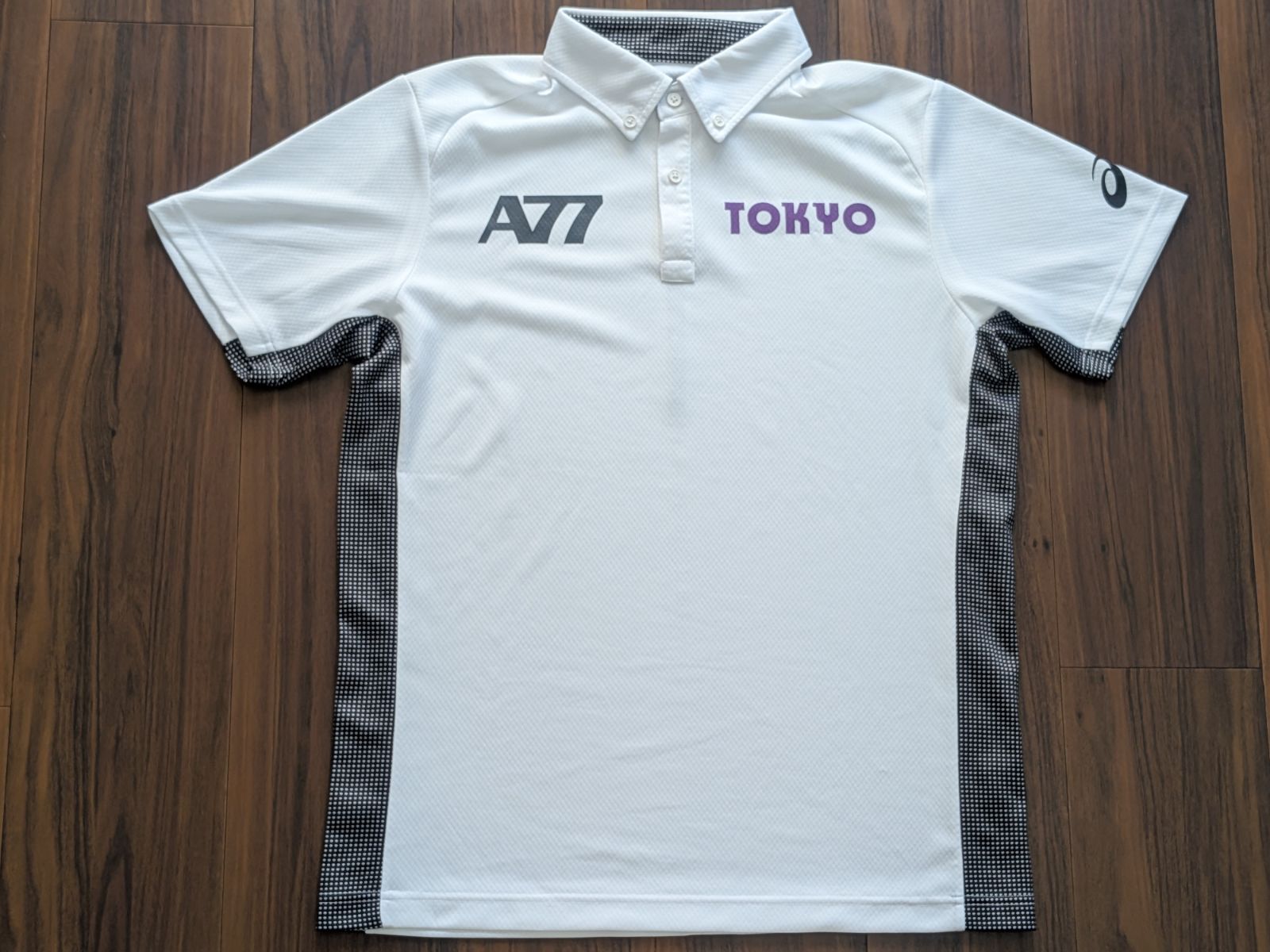 asics アシックス 国体 東京都代表 支給品 A77 ポロシャツ XL