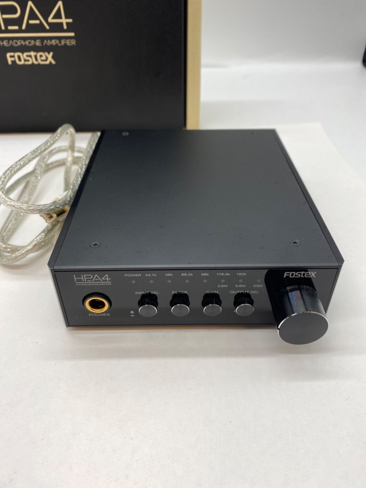 中古 Fostex HP-A4 24bit DAコンバータ&ヘッドフォンアンプ - よろずや