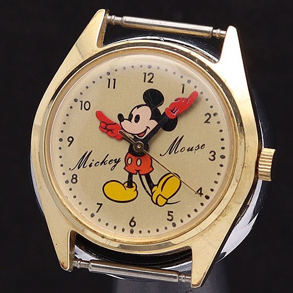 セイコー ディズニータイム 手巻き 5000-6030 ミッキーマウス トップ 