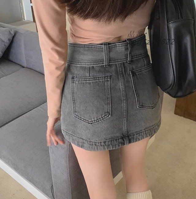 ミニスカート デニム