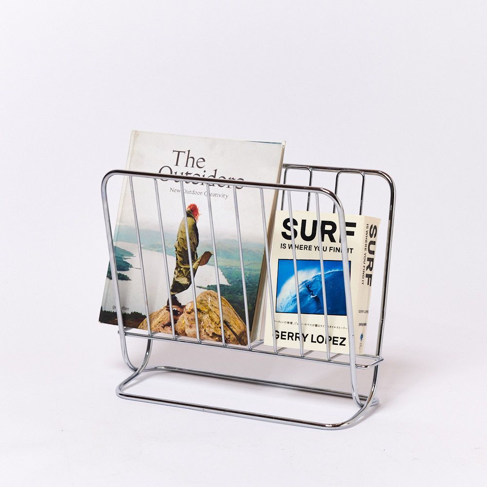 Bookshelves Silver ブックシェルフ ブックスタンド