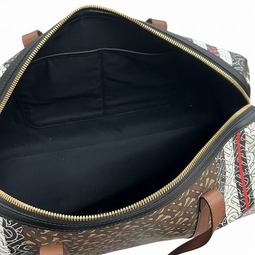 バーバリー BURBERRY TB 総柄 モノグラム 2WAY ドラム ボストン