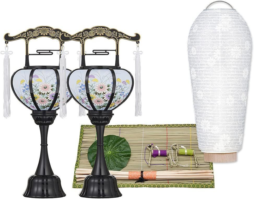 匿名配送 新品】仏壇屋 滝田商店 【盆提灯・お盆用品】 コンパクト