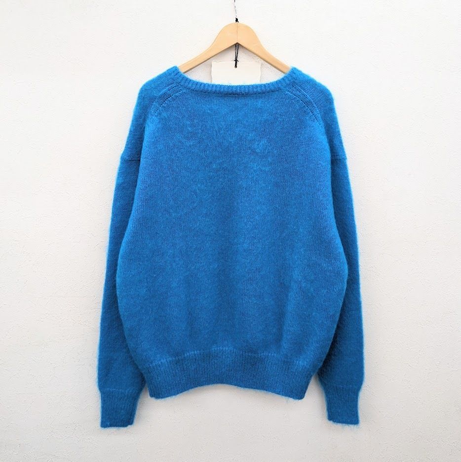 美品 Omar Afridi オマールアフリディ 22AW V-NECK MOHAIR KNIT V