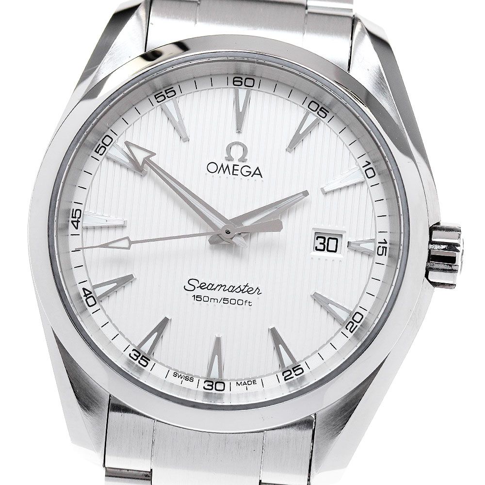 オメガ OMEGA 231.10.39.61.02.001 シーマスター アクアテラ デイト クォーツ メンズ保証書付き_830477
