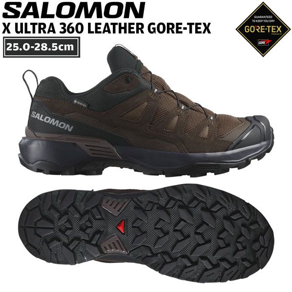 登山靴 24FW サロモン SALOMON エックスウルトラ360LTRゴアテックス X ULTRA 360 LTR GTX DKEART|DLCI