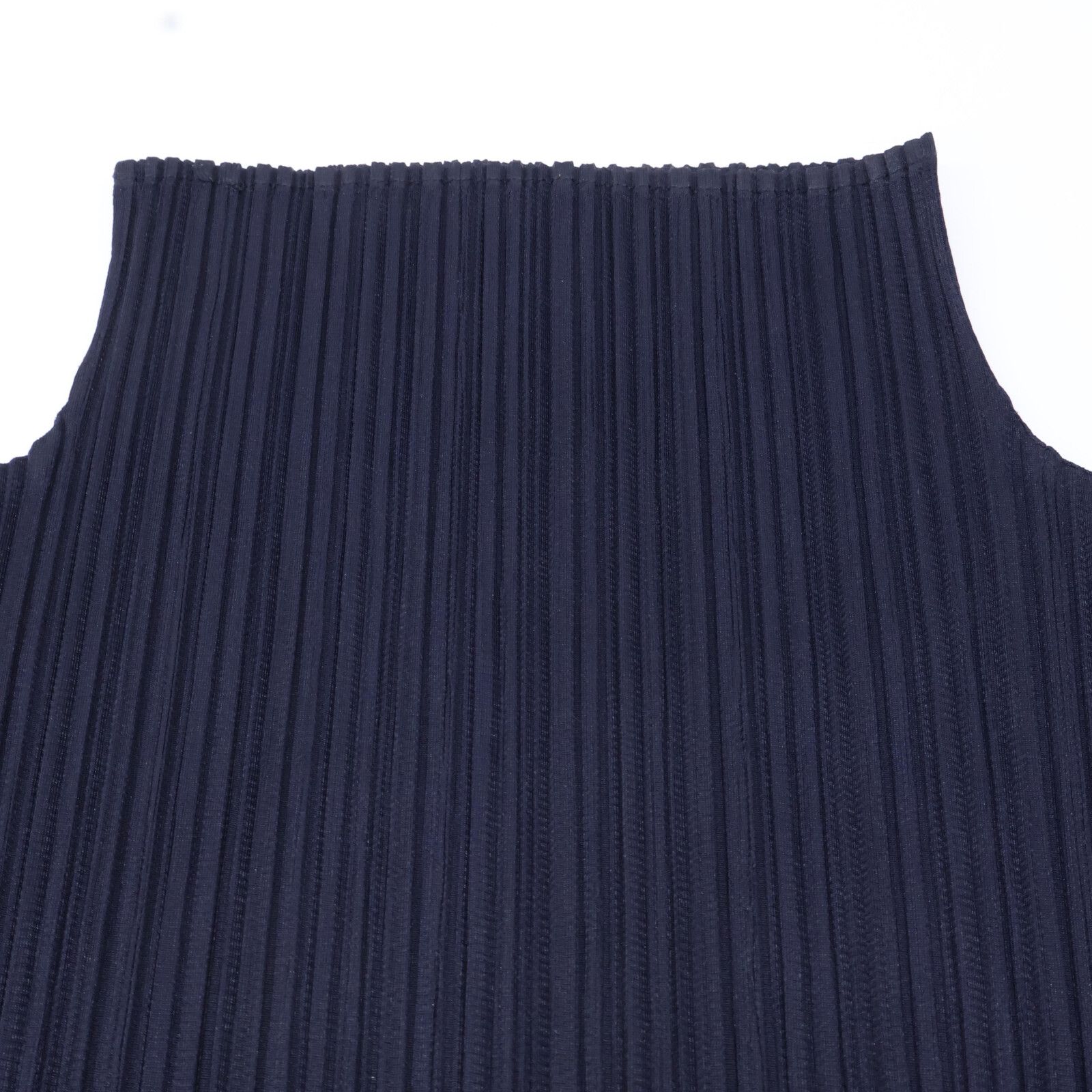 PLEATS PLEASE プリーツプリーズ PP04-JK604 ネイビー ポリエステル ハイネックロングスリーブプリーツカットソー 4