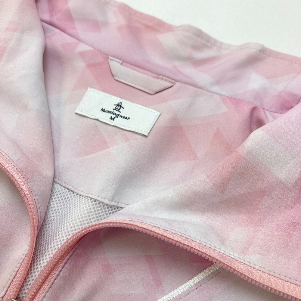 サイズ：M MUNSING WEAR マンシングウェア ; 長袖 ジップ