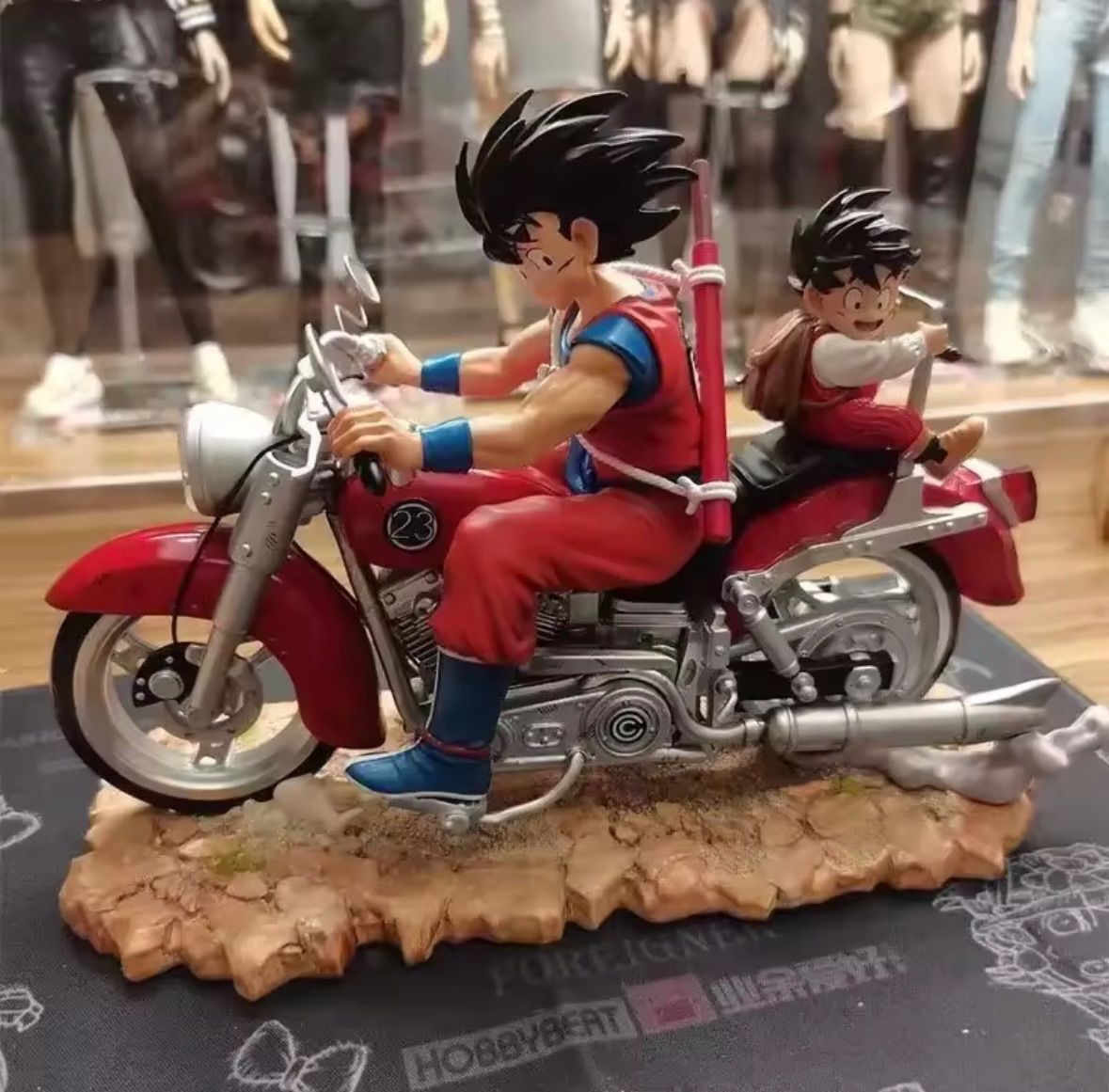 ⭐️超フォロー割【新品未使用】ドラゴンボール 悟空と悟飯 バイク フィギュア 超フォロー割 ドラゴンボール 悟空と悟飯 バイク フィギュア