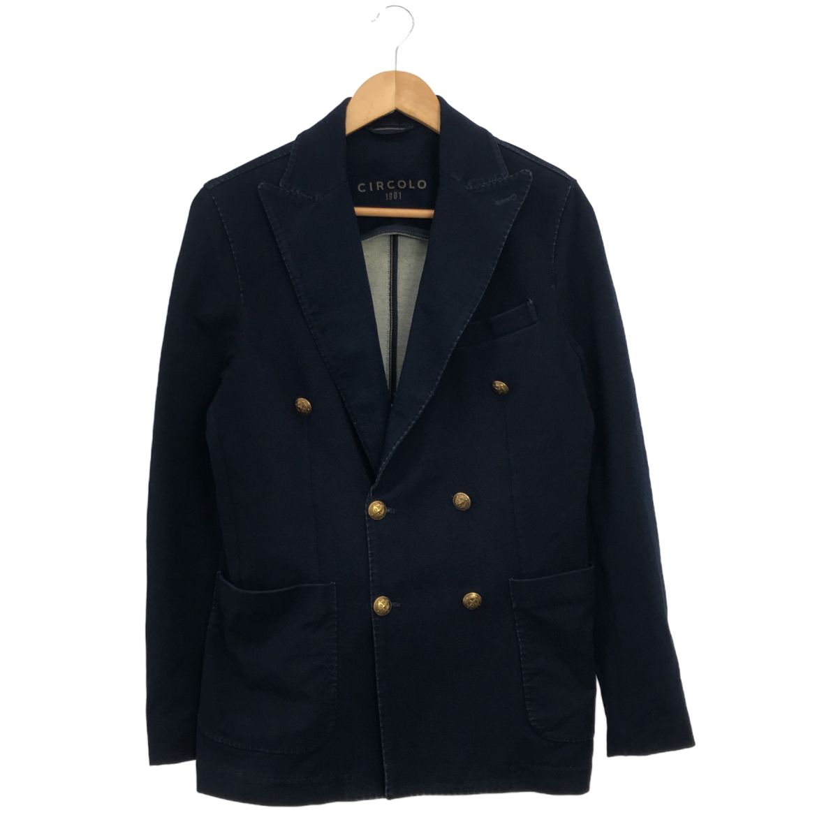 CIRCOLO1901 チルコロ ダブル6Bジャケット コ ジャージーダブル