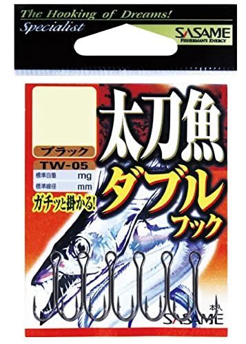LL ささめ針(Sasame) TW-05 太刀魚ダブルフック LL