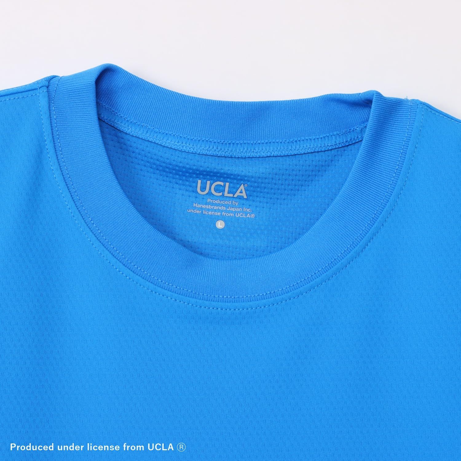 [チャンピオン] Tシャツ 長袖 丸首 DRYSAVER グラフィックプリント ロングスリーブTシャツ バスケットボール UCLA C3-AB467 メンズ カリフォルニアブルー