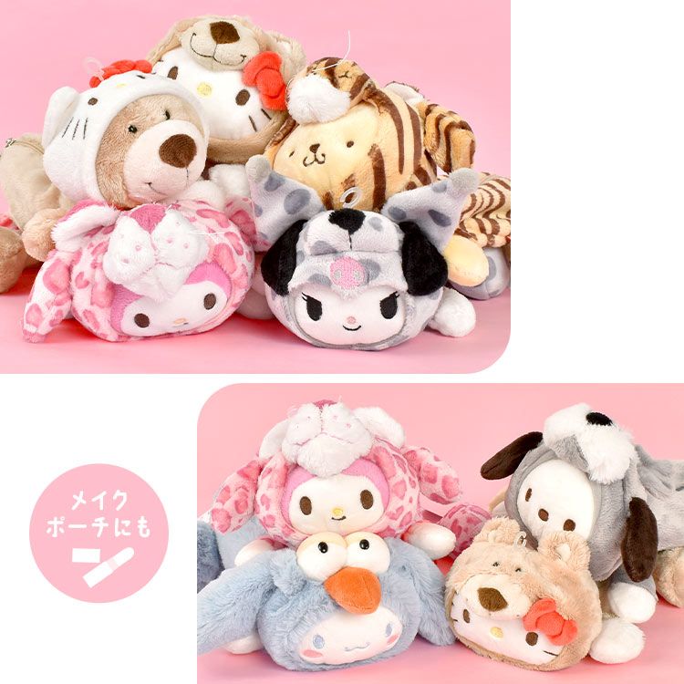 サンリオ - ハローキティ NICI コラボ　限定ぬいぐるみ　ポーチ　ペンケース　３点セット nici ぬいぐるみペンケース サンリオ Sanrio NICI ニキ コラボ