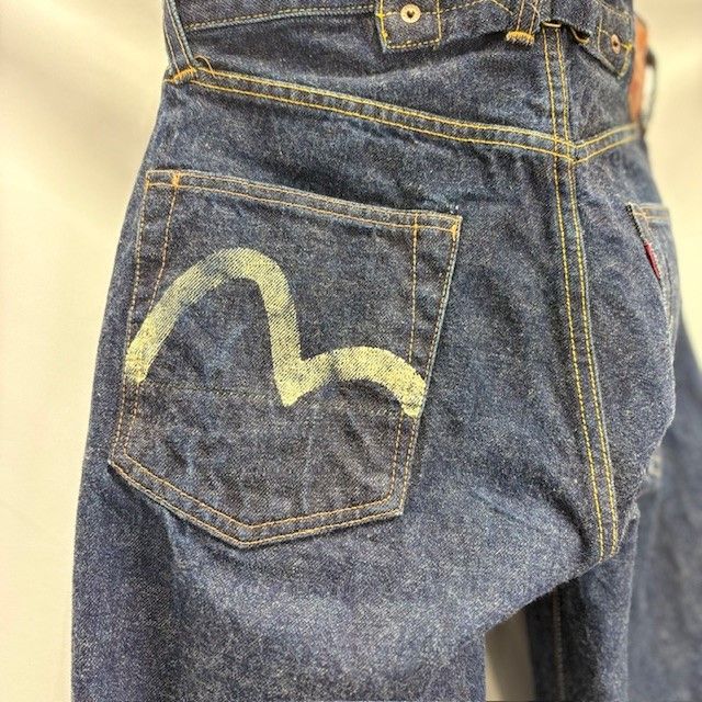EVIS EVISU 初期 戎パッチ 虎耳 №2 lot2504XX W29Ⅼ35 EVIS JEANS